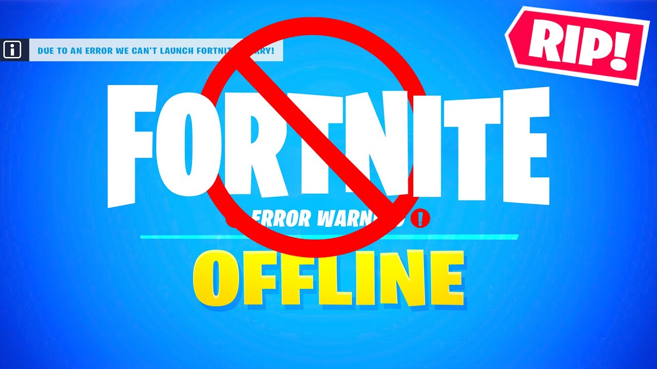 RIP Fortnite… - YouTube