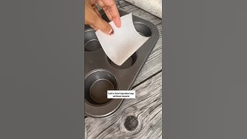 Line Cupcake mould Easily💁‍♀️#bakinghacks #baking #shorts #trending #viralshorts