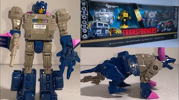 How to transform and not break Horri-bull. Transformers age of the primes 4 pack figure 