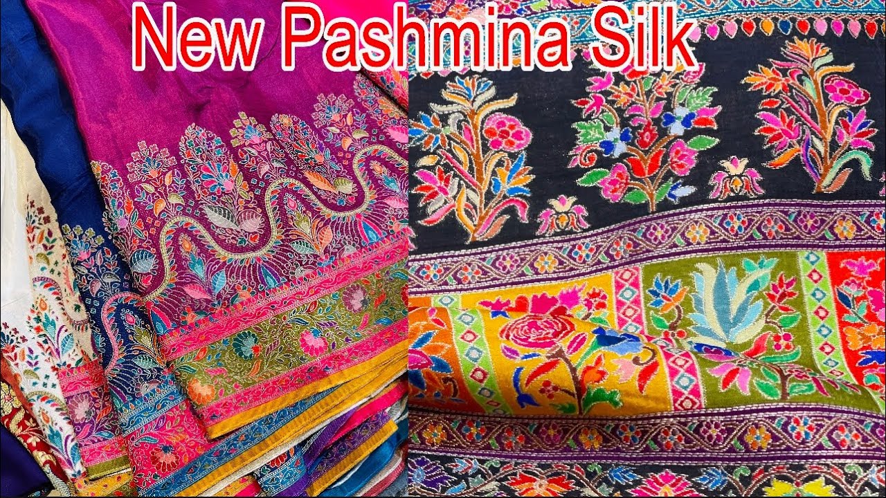 Banaras New Pashmina Silk Saree’s