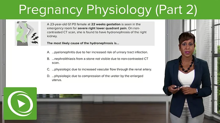 Pregnancy Physiology: Gastrointestinal & Renal System  – Obstetrics Course | Lecturio - DayDayNews