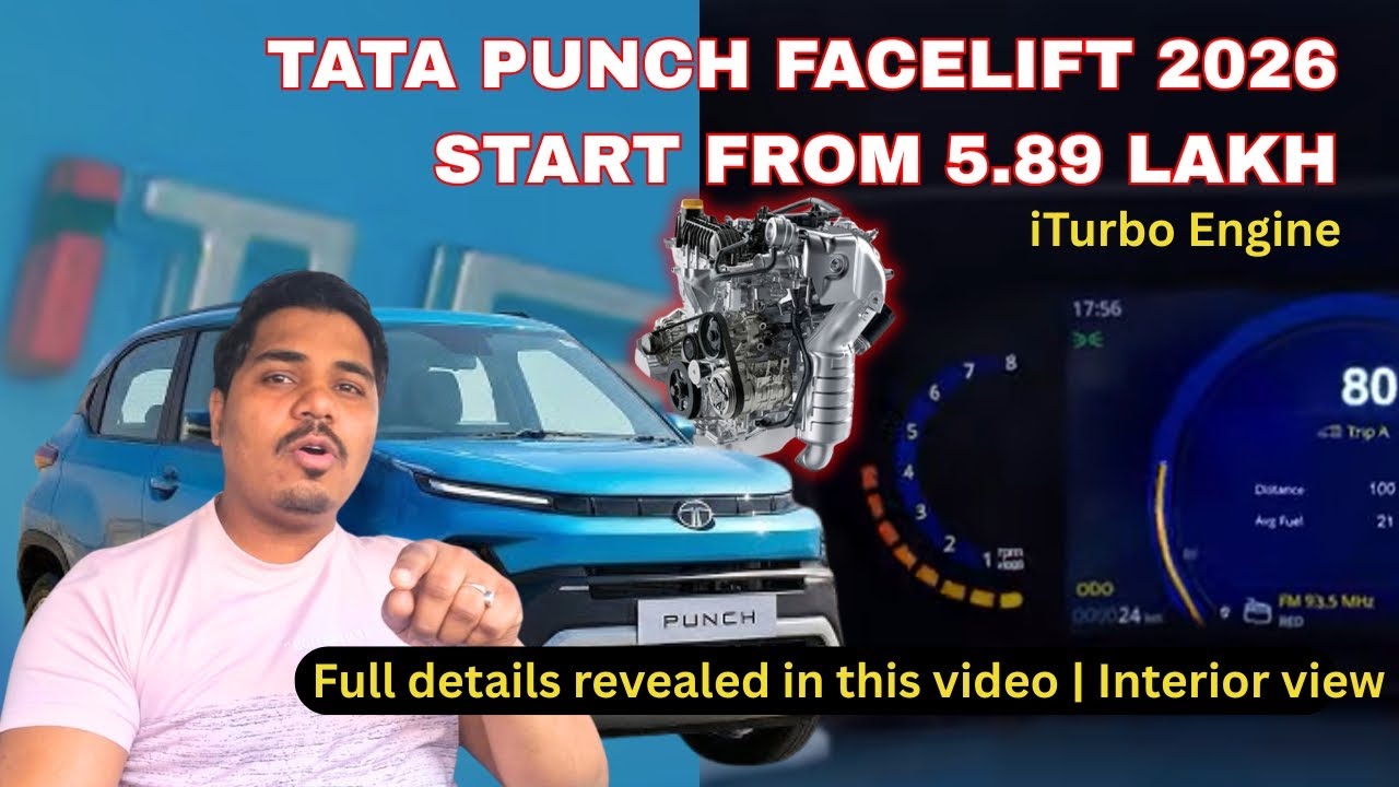 Tata Punch Facelift Price Leaked | Do you know this unknown features of Tata Punch