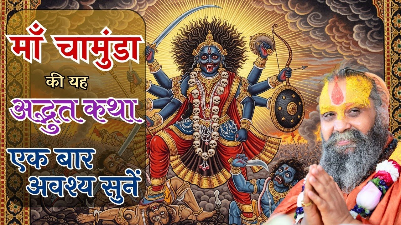 माँ चामुंडा की यह कथा - एक बार अवश्य सुनें || Shri Rajendra Das Ji Maharaj