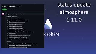 Atmosphere For Firmware 22.0.0 New Status Update Plus Testing Build