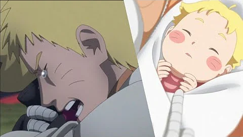 Naruto Crying Over Boruto's Death - Naruto Remembers Baby Boruto - Episode 293 End