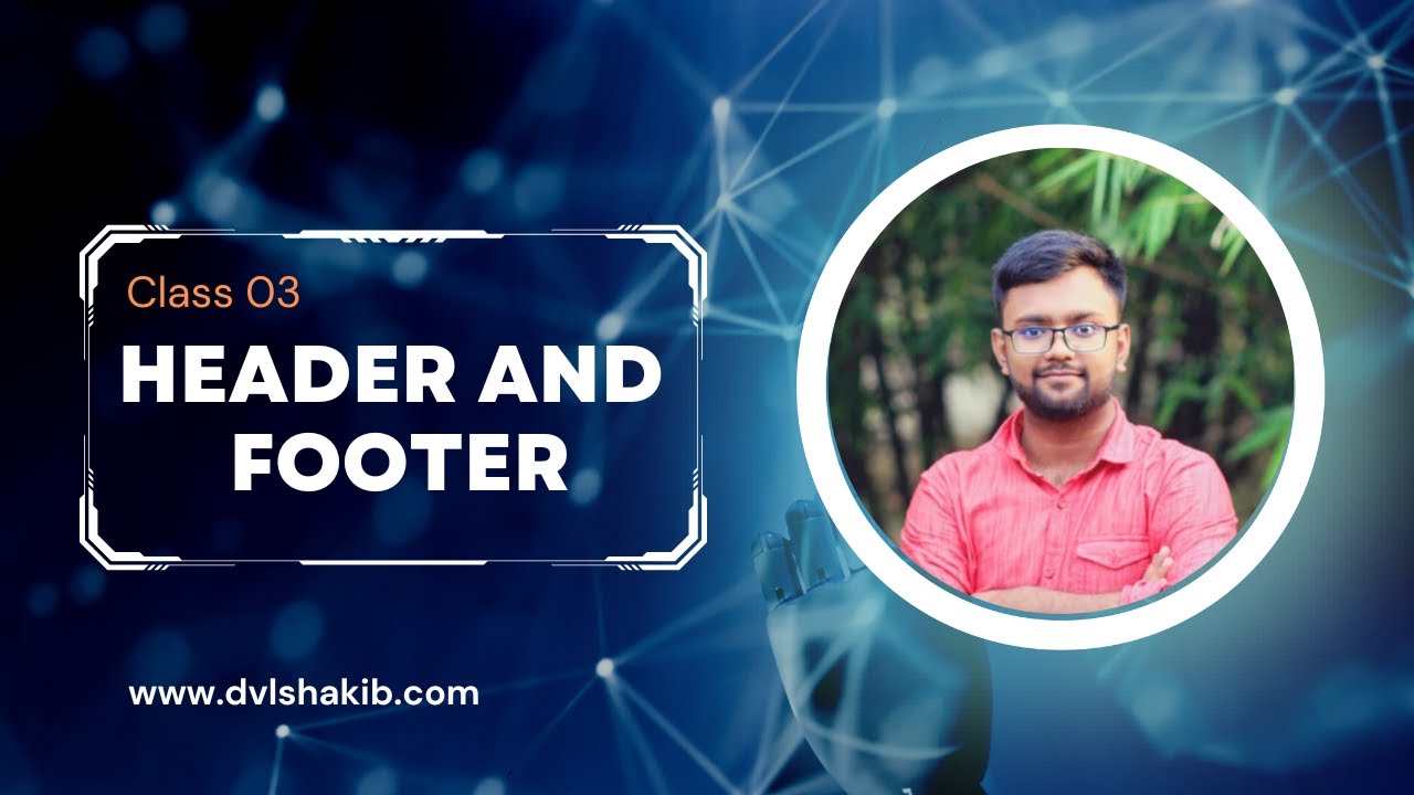 class 03 | Header and Footer Design