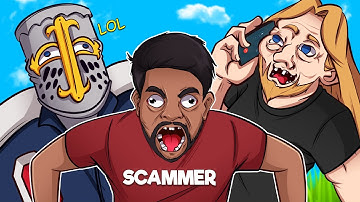 PRANK CALLING SALTY SCAMMERS ft. SwaggerSouls & Tranium