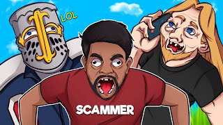 PRANK CALLING SALTY SCAMMERS ft. SwaggerSouls & Tranium screenshot 3