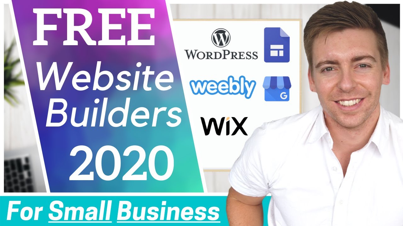 TOP 5 FREE Website Builders for Small Business [2021] YouTube