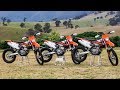 2018 KTM 250 vs 350 vs 500EXC-F