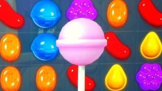 Candy Crush: CRAZY LOLLIPOP SLOWMO !! screenshot 3