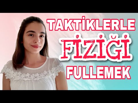 TYT - AYT'de Fiziği Nasıl Fulledim ?| YKS Fizik Nasıl Çalışılır ve Net Arttırma #YKS #TYT #AYT