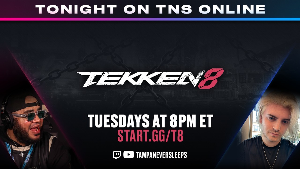 [🔴 LIVE] TNS TEKKEN 8 #107 - !bracket !matcherino