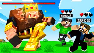 KILLING the ZOMBIE KING in Minecraft