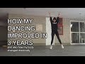 3 years dance progress + me losing 20 kgs in between