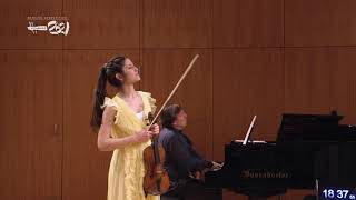 María Dueñas - Menuhin Competition Richmond 2021, Senior Semi-Finals