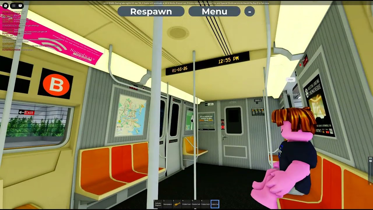 special NTT R68 run to 57th