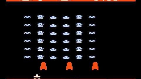 UFO 6 (Pepsi Invaders hack) (Atari 2600) - Vizzed.com GamePlay (rom hack)