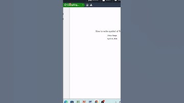 symbol of % in Latex Overleaf #overleaf #viral #subscribe #trendingvideo