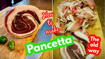 How to make Pancetta Arrotolata the old way (Italian Bacon)