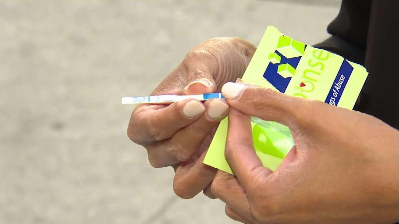 Opioid test kit for cocaine users
