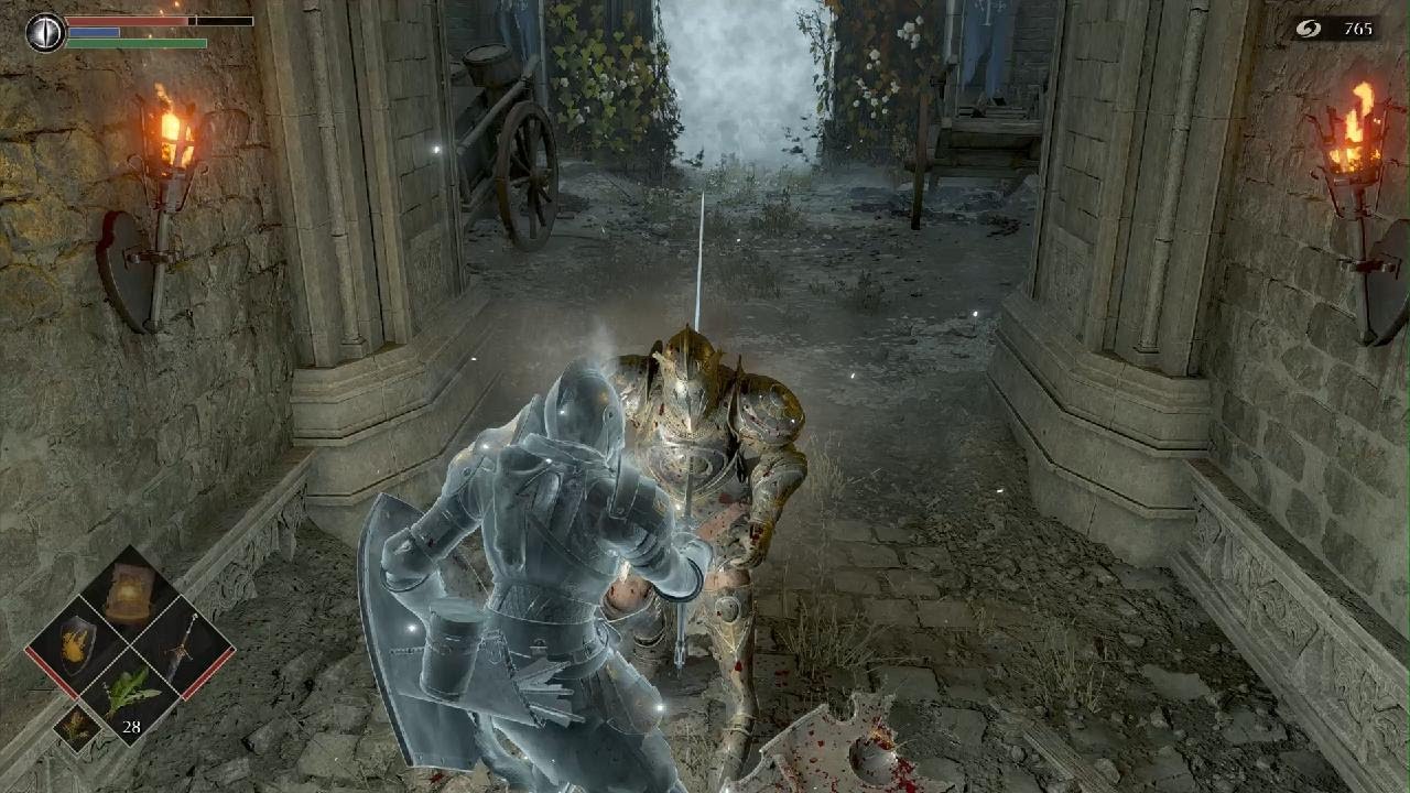 Demon's Souls Remake / Tower Knight claymore only YouTube