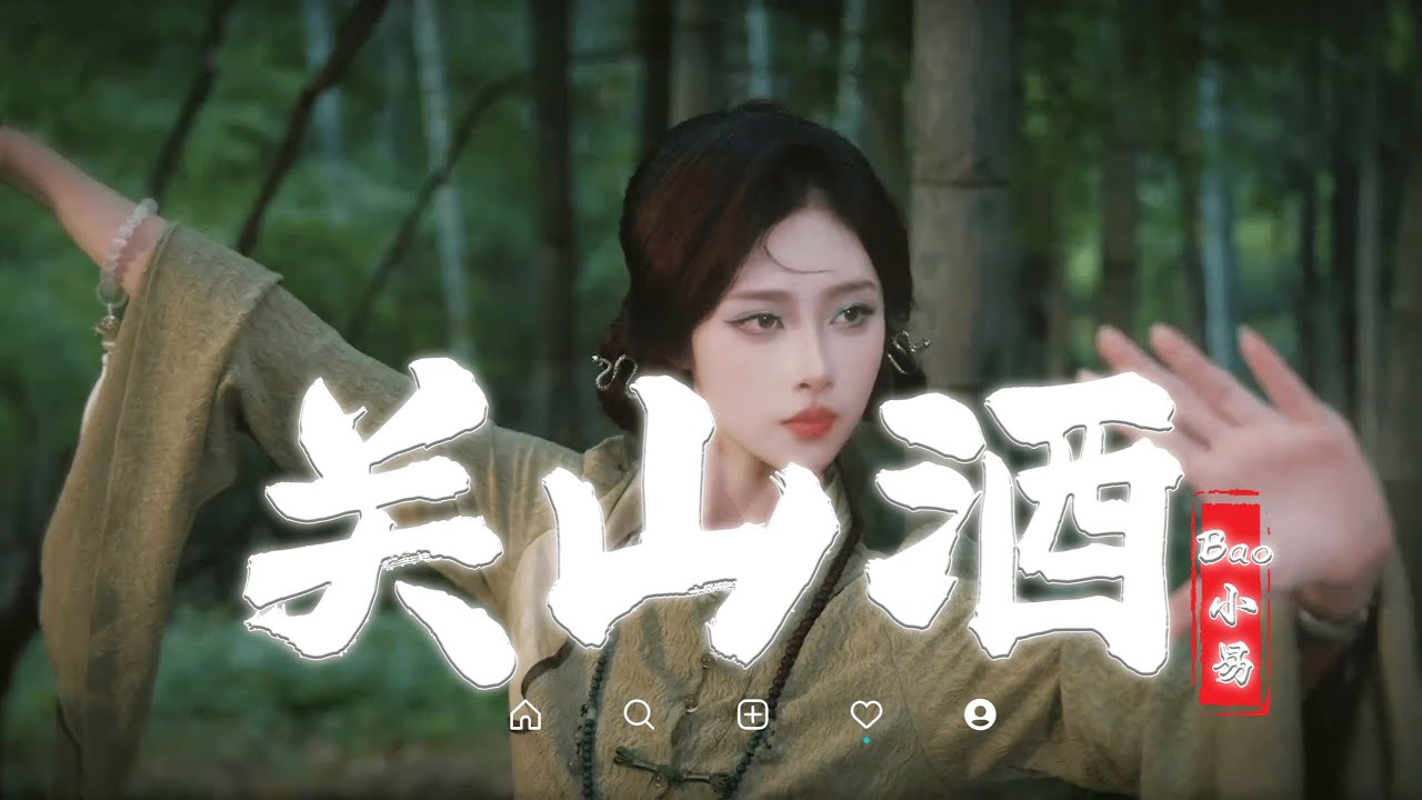 Bao小易 - 关山酒 (我自关山点酒千秋皆入喉)(抖音热播DJ版)『我自关山点酒 千秋皆入喉，更有沸雪酌与风云某，我是千里故人 青山应白首』【2k25抖音火流行歌曲推荐TikTok】『动态歌词MV』