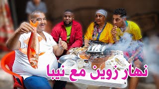 نيبا داير الشواية ديال السرديل مع العياشية أمي 🦐🤣