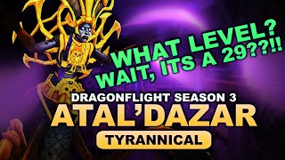 Atal'Dazar +29 Tyrannical | Elemental Shaman PoV | Dragonflight Season 3