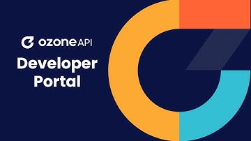 Ozone API Devloper Portal demo