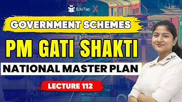 PM Gati Shakti National Master Plan | Government Schemes PDF & Notes | RBI, NABARD, SEBI Phase 1 & 2