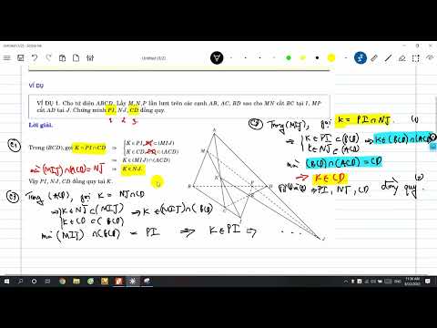 Video Chứng minh 3 đường thẳng đồng quy - tuongvinhc6 - youtube