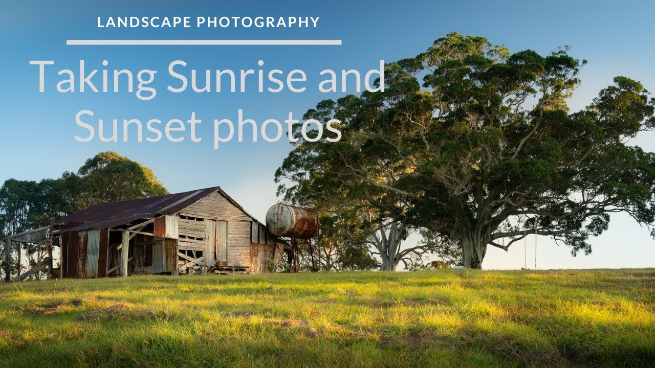 Taking Sunrise and Sunset Photos | Australian Landscape Photography