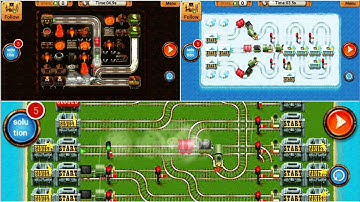 Rail Maze 2 Difficult Gameplay - Train Puzzle Game - Android Gameplay #93