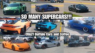 Buffalo Cars and Coffee RETURNS R34 GTR Lamborghini TEMERARIO and Many more Supercars