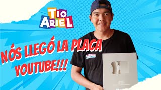 Muchas Gracias!!! Nos llegó la placa de Youtube! #educación #felicidad #gratitud #placadeyoutube