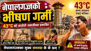☀️ Why Nepalgunj Is So HOT Right Now? 🔥🔥 Nepalgunj Heatwave 2026 😱 43°C Reality! #facts #explore