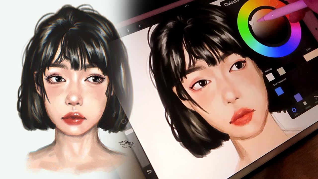 Draw With Me | Procreate on iPad [chill sketching] - YouTube