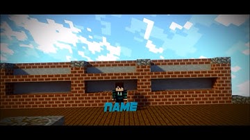 FREE 3D Animated Minecraft Blender Intro Template #548 + Tutorial