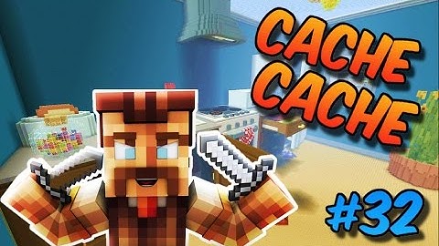 CACHE CACHE SUR MINECRAFT ! MAP CUISINE GÉANTE ! EPISODE 32 !