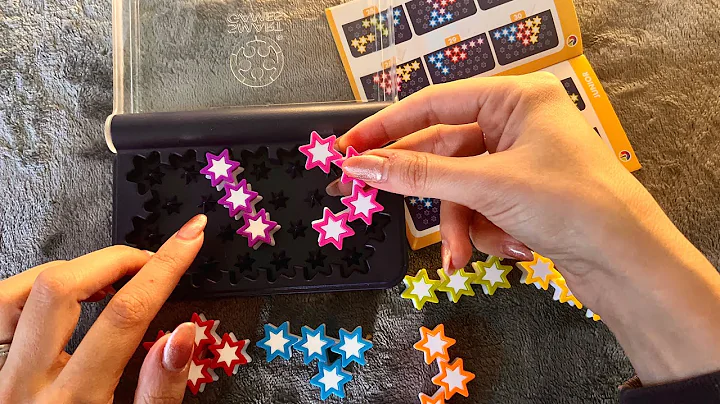 😴 ASMR - IQ Star Puzzle (2) - Clicky Whispering