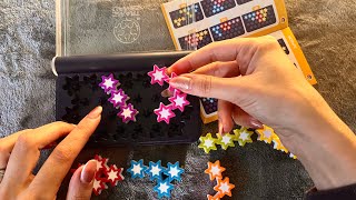 😴 ASMR - IQ Star Puzzle (2) - Clicky Whispering