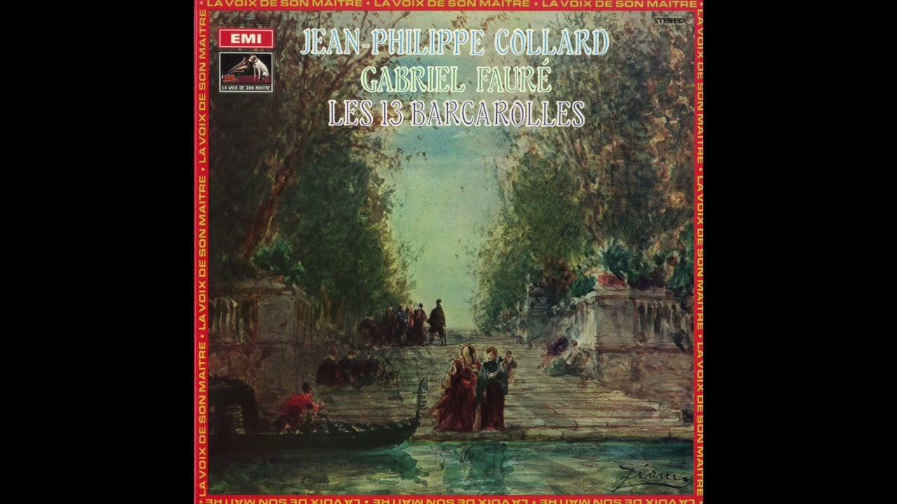 Silent Tone Record/Faure:13 Barcarole/Jean-Philippe Collard 2C 063
