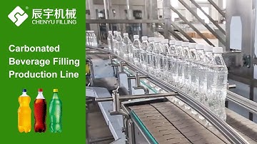 3-in-1 Carbonated Beverage Filling Production Line and Filling Machine - Chenyu Machinery