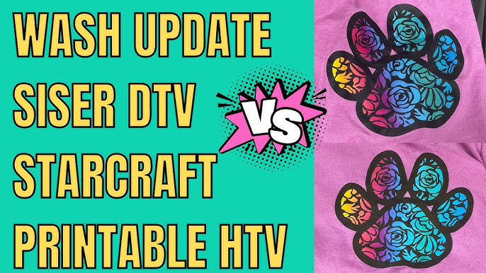 ❤️ How to Use Printable HTV for Darks Shirts