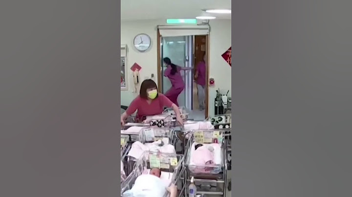 Así se vivió el terremoto de Taiwán en la unidad de neonatos de un hospital #shorts