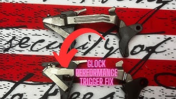 So You  Broke Your Glock Performance Trigger, Lets Fix It!