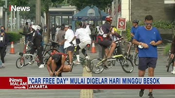 Pemprov DKI Jakarta Kembali Gelar CFD Usai Pandemi COVID-19 #iNewsMalam 21/05