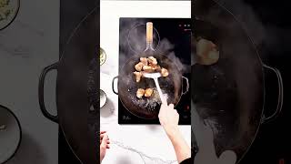 Shiny Teriyaki Coating in One Move #shorts #recipe