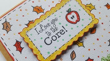 FALL GREETING CARD | PAPER CRAFTING | MAYMAY MADE IT DESIGN TEAM